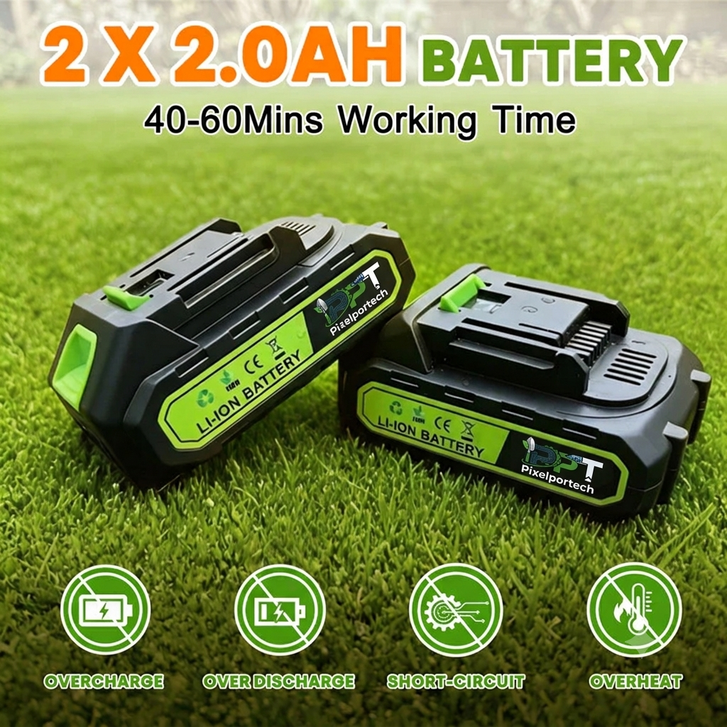 TrimFlex™ 3-in-1 Grass Trimmer | Cordless use, edging, cutting blades