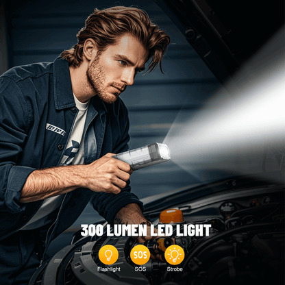 MULTI FUNCTION Car Jump Starter Power Bank with LED Emergency Light