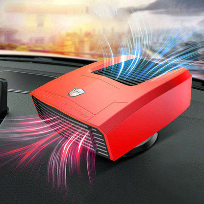 2-in-1 Portable Car Heater & Fan – Fast Defrost, Demist & Cooling