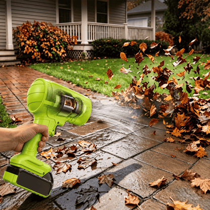 Turbo Cordless Leaf Blower – 150 MPH 600 CFM, 20V 4.0Ah Battery, Lightweight 4-in-1 Handheld Blower