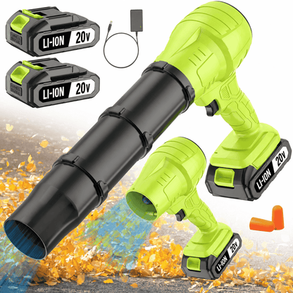 Turbo Cordless Leaf Blower – 150 MPH 600 CFM, 20V 4.0Ah Battery, Lightweight 4-in-1 Handheld Blower