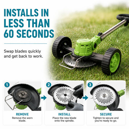 TrimFlex™ 3-in-1 Grass Trimmer | Cordless use, edging, cutting blades