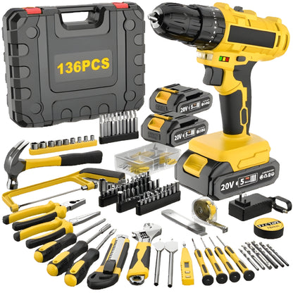 DrillMaster™ Cordless Hammer Drill | Electric, compact, multifunction