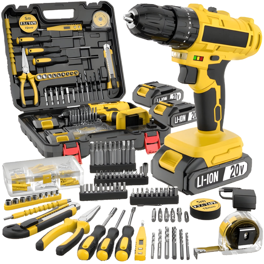 DrillMaster™ Cordless Hammer Drill | Electric, compact, multifunction