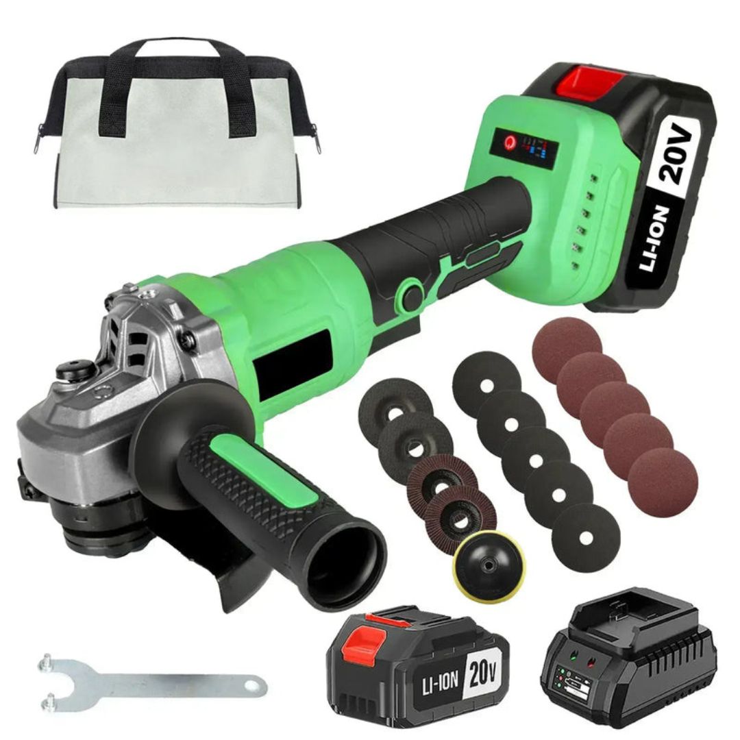 grindpro angle grinder 20v cordless 3 speeds dual battery_3