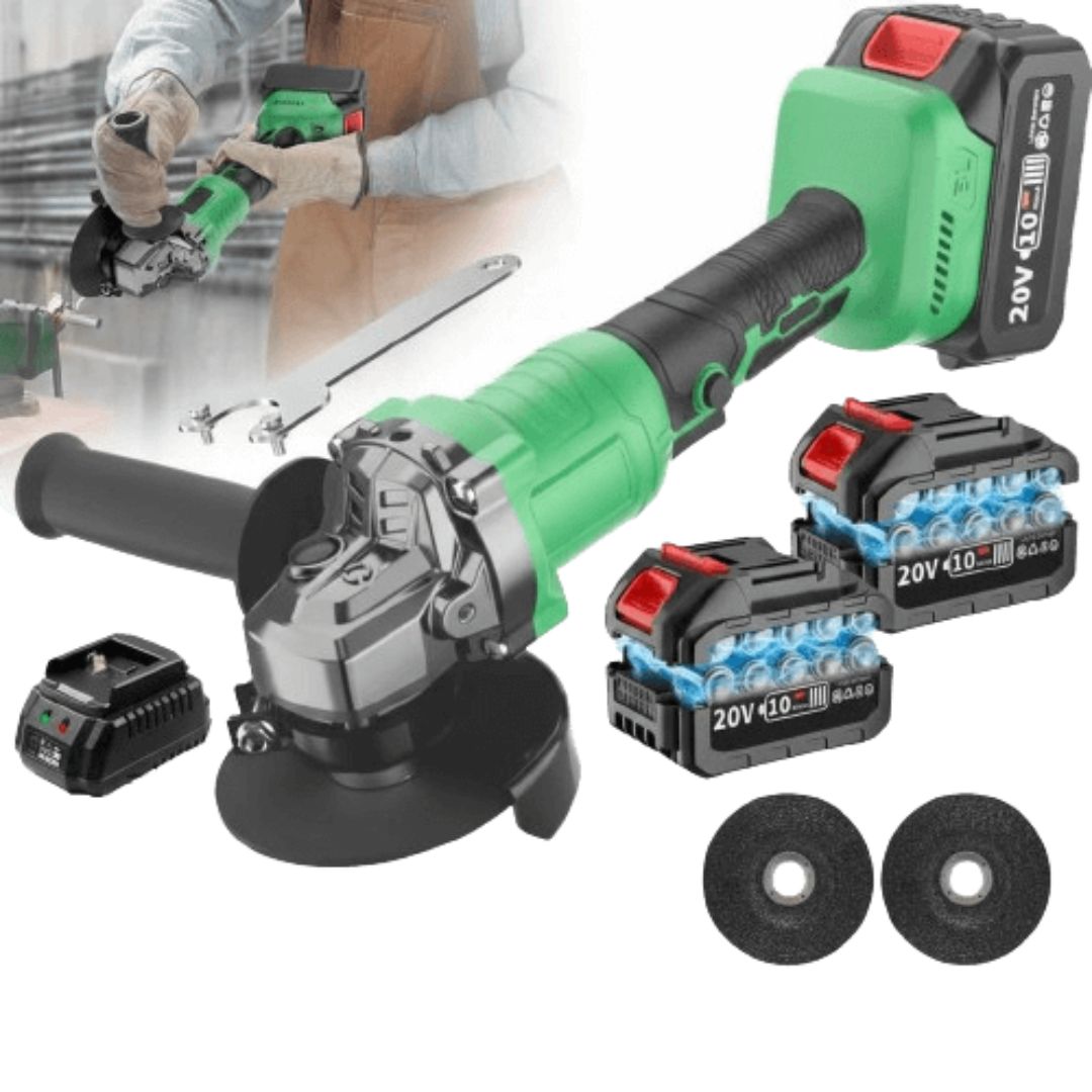 grindpro angle grinder 20v cordless 3 speeds dual battery_5