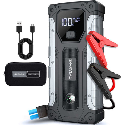 jumpmax car jump starter power bank led light multi port output_4